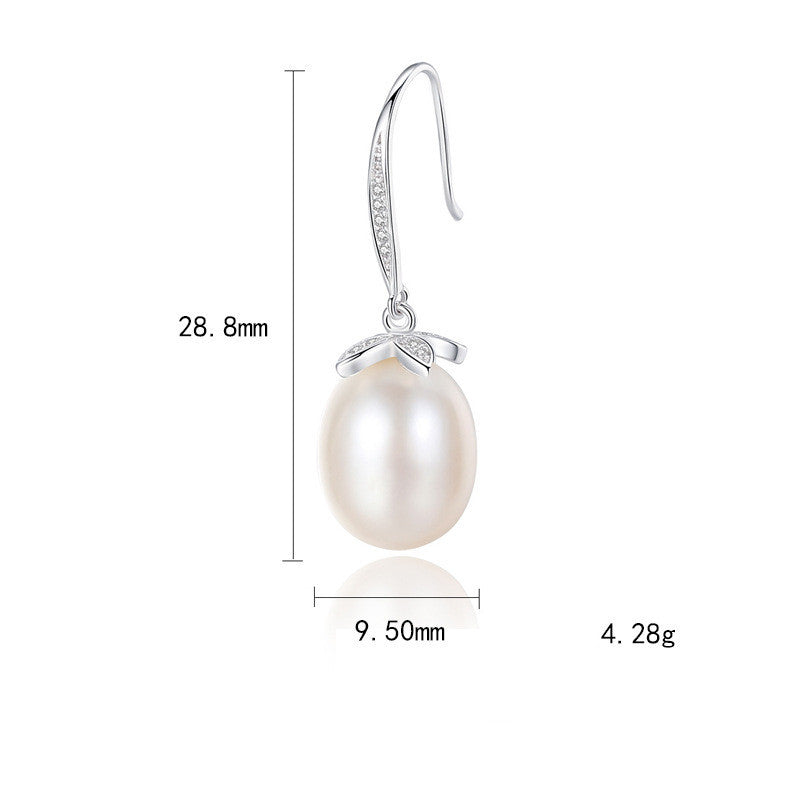 Boucles Perles Élégance – Argent Plaqué Or
