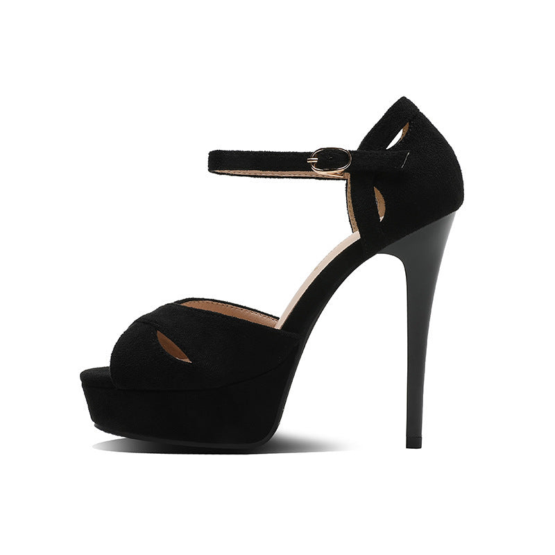 Élégance Vertigineuse – Sandales à Talons Aiguilles