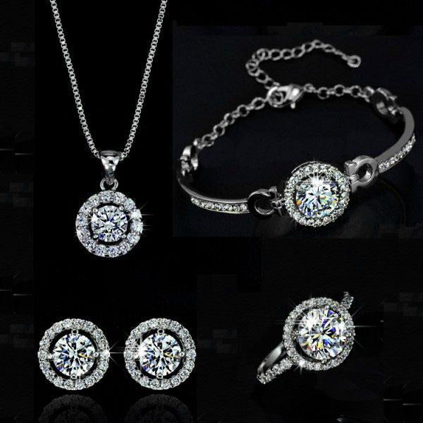 Constellation Nocturne – Parure plaqué or