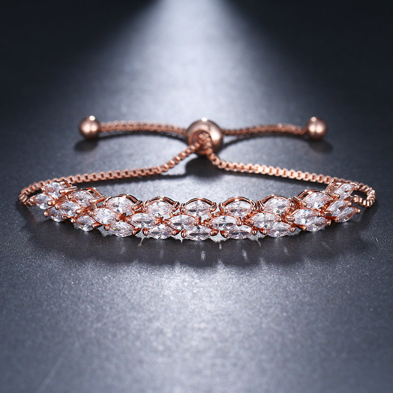 Bracelet Élégance – Zircon Incrusté