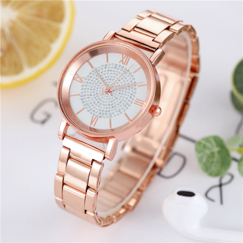 Oman Grisophila – Montre Femme Quartz Élégance Acier Inoxydable