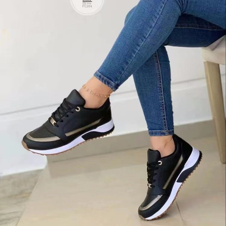 L’Essentielle - Baskets Féminines à Lacets