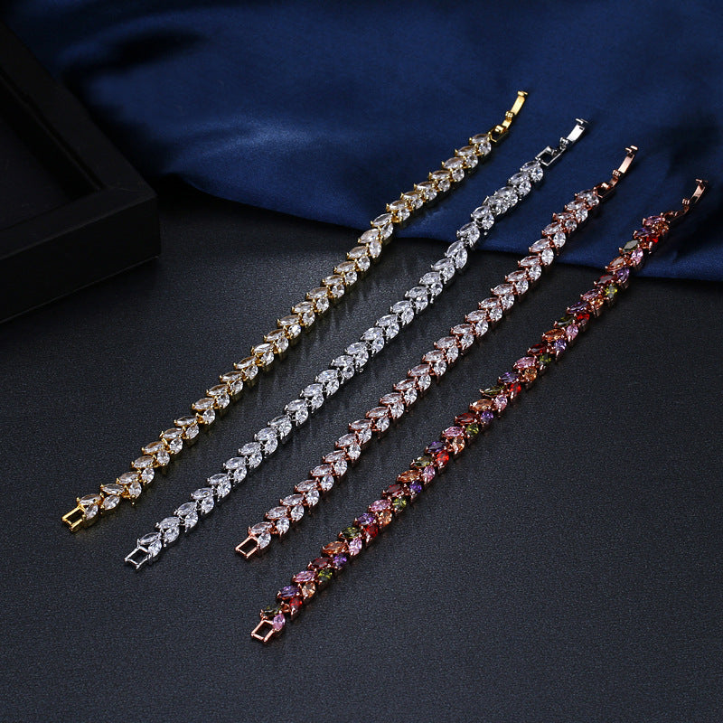 Bracelet Élégance – Zircon Incrusté