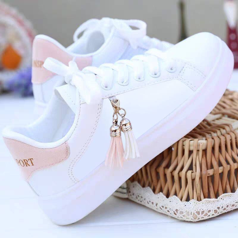 Douce Allure – Baskets Décontractées à Lacets Croisés