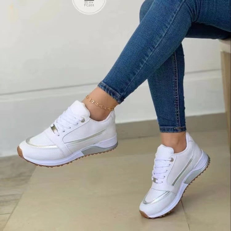 L’Essentielle - Baskets Féminines à Lacets