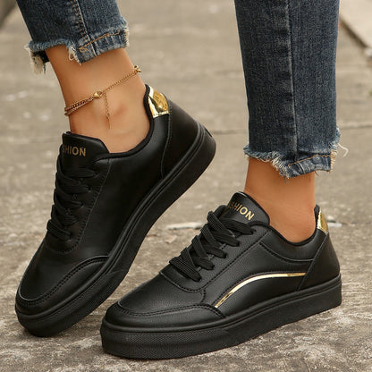 Baskets Aura – Chaussures Plates à Lacets au Style Moderne