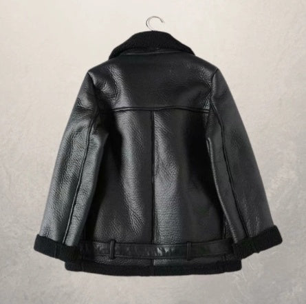 Sweat Street Polo – Blouson Simili Cuir Style Biker
