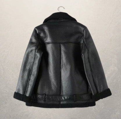 Sweat Street Polo – Blouson Simili Cuir Style Biker
