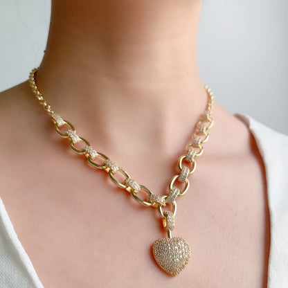 Set de Bijoux Luxe – Ensemble en Zircon Cubique