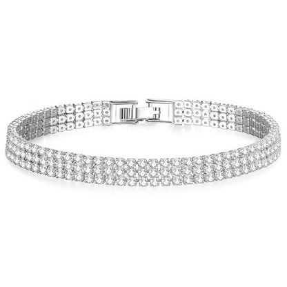 Bracelet Géométrique Astra – Finition Dorée &amp; Pierres Fines