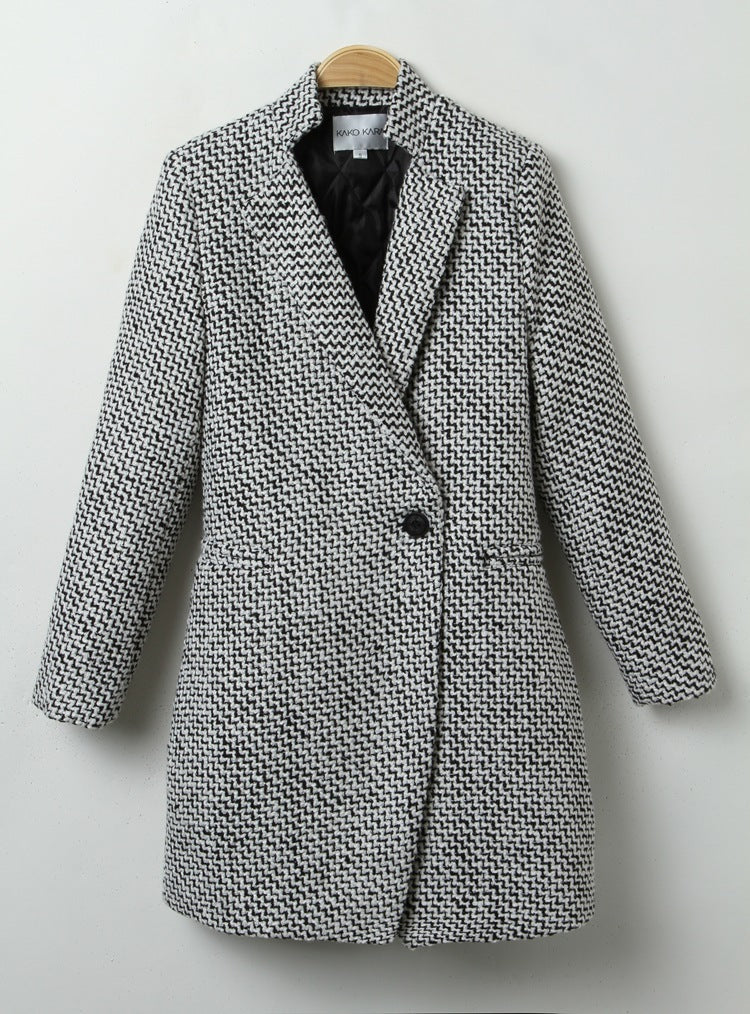 Manteau en lin Karine