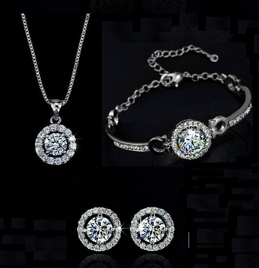 Constellation Nocturne – Parure plaqué or