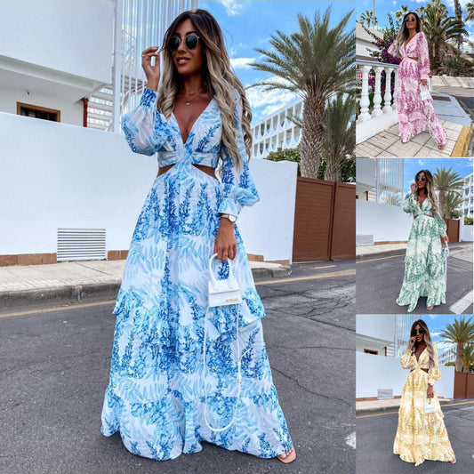 Robe Longue Jardin Secret