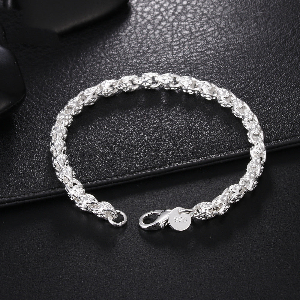 Bracelet Dragon Argent 925 – Vintage Mixte avec Zircon