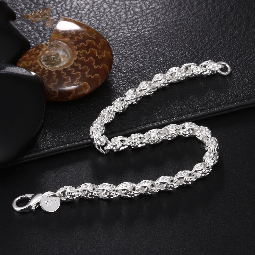 Bracelet Dragon Argent 925 – Vintage Mixte avec Zircon