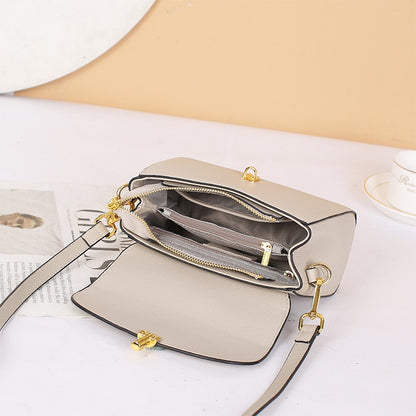 Élégance Texturée - Sac à Main Femme en Cuir Véritable