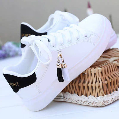 Douce Allure – Baskets Décontractées à Lacets Croisés