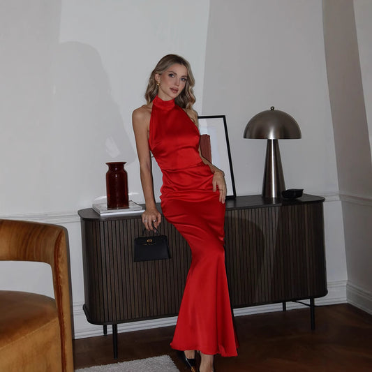 Robe d'Été Sandra – Style Féminin avec Nœud Décoratif