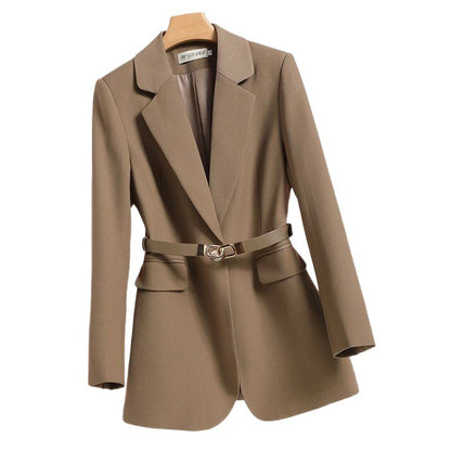 Manteau Demi-Saison Femme Élégance A-Ligne – Style Urbain et Chic